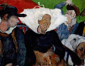 On the Road to the Market, Brittany by Charles Laval