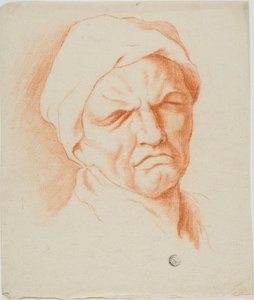 Head of an Old Man by Charles Le Brun