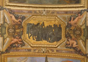 Helping the People during the Famine of 1662 by Charles Le Brun