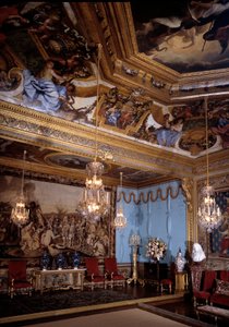 The Salon of the Muses, Chateau de Vaux Le Visomte by Charles Le Brun