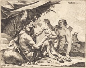 Noon by Charles Le Brun