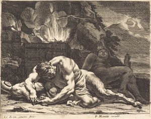 Night by Charles Le Brun