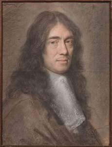 Portrait of Charles Perrault by Charles Le Brun