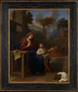 The Holy Family in Egypt by Charles Le Brun