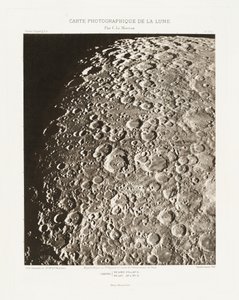 Photographic Chart of the Moon, plate IV.A, September 13 by Charles le Morvan