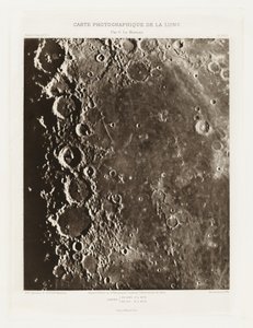 Photographic Chart of the Moon, plate XIX.A, December 26 by Charles le Morvan