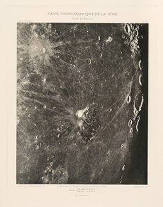 Photographic Chart of the Moon, plate XV, December 20 by Charles le Morvan