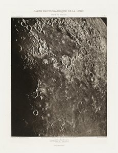 Photographic Chart of the Moon, plate XX.A by Charles le Morvan
