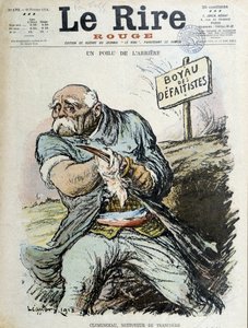 A Hairy Rear: Clemenceau, Trench Cleaner. Cover 