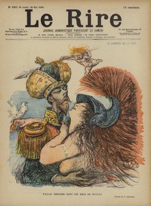Czar Nicholas II of Russia, Illustration for Le Rire