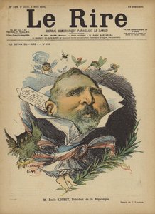Emile Loubet, Illustration for Le Rire