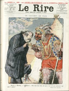 Illustration of Charles Leandre for the Cover of Le Lire