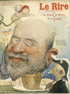 Illustration of Charles Leandre for the Cover of Le Rire by Charles Leandre
