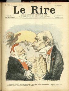 Illustration of Charles Leandre for the Cover of Le Rire by Charles Leandre
