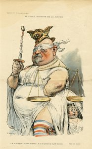Illustration of Charles Leandre for the Cover of Le Rire by Charles Leandre