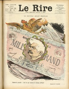 Illustration of Charles Leandre (1862-1934) for the Cover of Le Rire by Charles Leandre