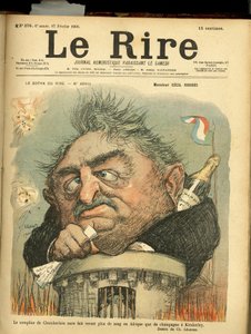 Illustration of Charles Leandre for the Cover of Le Rire by Charles Leandre
