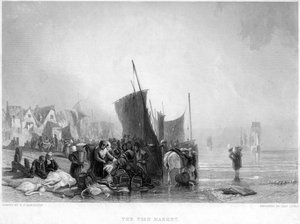 The Fish Market by Charles Lewis