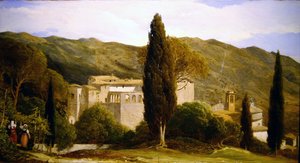 Panoramic View near Rome (detail) by Charles Lock Eastlake