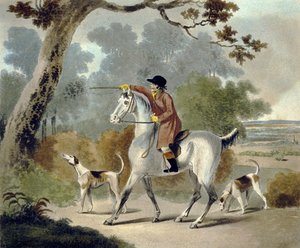 Push Him Tom Boy, from The Pytchley Hunt (engraved by F. Jukes) by Charles Lorraine (after) Smith
