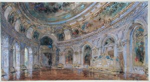 Banqueting Hall at the Royal Palace of Laeken, c.1910