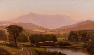 Mount Mansfield, Vermont by Charles Louis Heyde