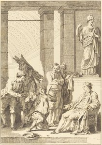 The Peasant by Charles Louis Lingée after Jean Honoré Fragonard