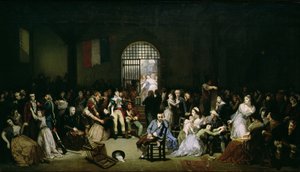 The Call for the last victims of the Terror, 7-9 Thermidor, Year 2 (25-27 July 1794), after 1850 by Charles Louis Lucien Muller
