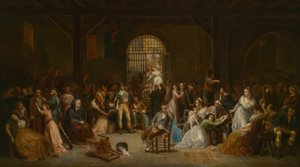The Roll Call of the Last Victims of the Terror by Charles Louis Lucien Muller