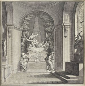 Tomb of Turenne by Charles Louis Simonneau