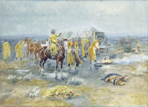 Rainy Morning, 1904 by Charles Marion Russell