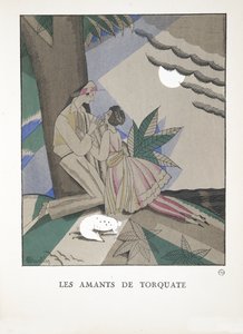 The Lovers of Torquate, from a Collection of Fashion Plates