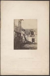 Courtyard of a Farmhouse by Charles Marville