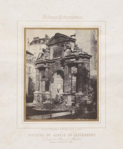 Fountain of the Luxembourg Garden (grotto of Marie de Médicis)