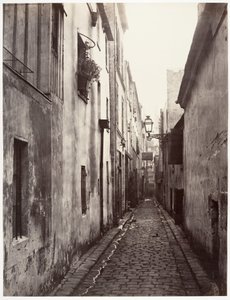 Impasse Briare (from the Cité Coquenard) by Charles Marville