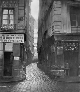 Rue Tirechape, from rue St. Honore, Paris, 1858-78 by Charles Marville