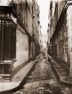 Rue Visconti in Paris taken from the rue de Seine. 6th arrondissement