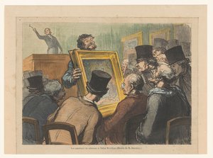 Auction at Hôtel Bouillon by Charles Maurand