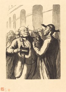 Universal Exposition: Inspection of Photographs at the Turnstiles