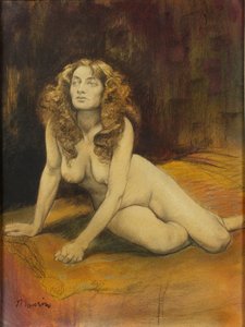 Lying Female Nude