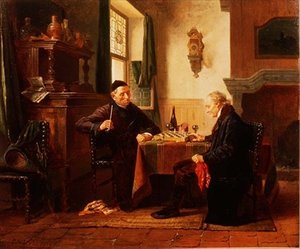 The Chess Match by Charles Meer Webb