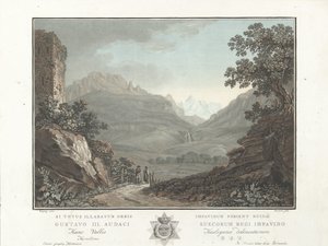 Mountain Landscape in Switzerland