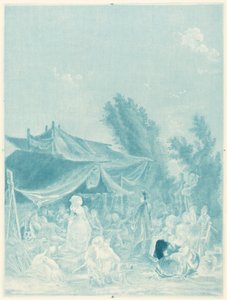 Village Wedding, 1785 by Charles Melchior Descourtis