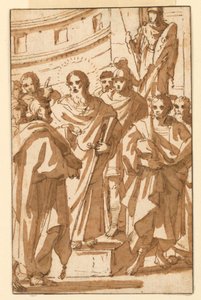 St. Paul Preaching upon the Areopagus in Athens by Charles Mellin