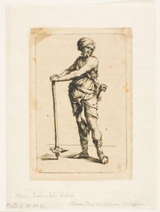 A Soldier Standing, Full Face