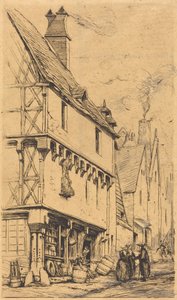 An Old House at Bourges, Sometimes Called the 