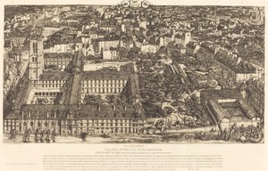Henry IV College or Napoleon School, Paris by Charles Meryon
