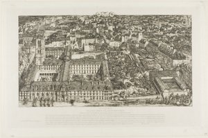 Henry IV College (or Napoleon High School), Paris by Charles Meryon