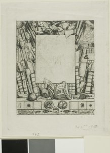 Design for a Frame for the Portrait of Armand Guéraud by Charles Meryon
