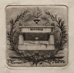 Etchings of Paris: Molière